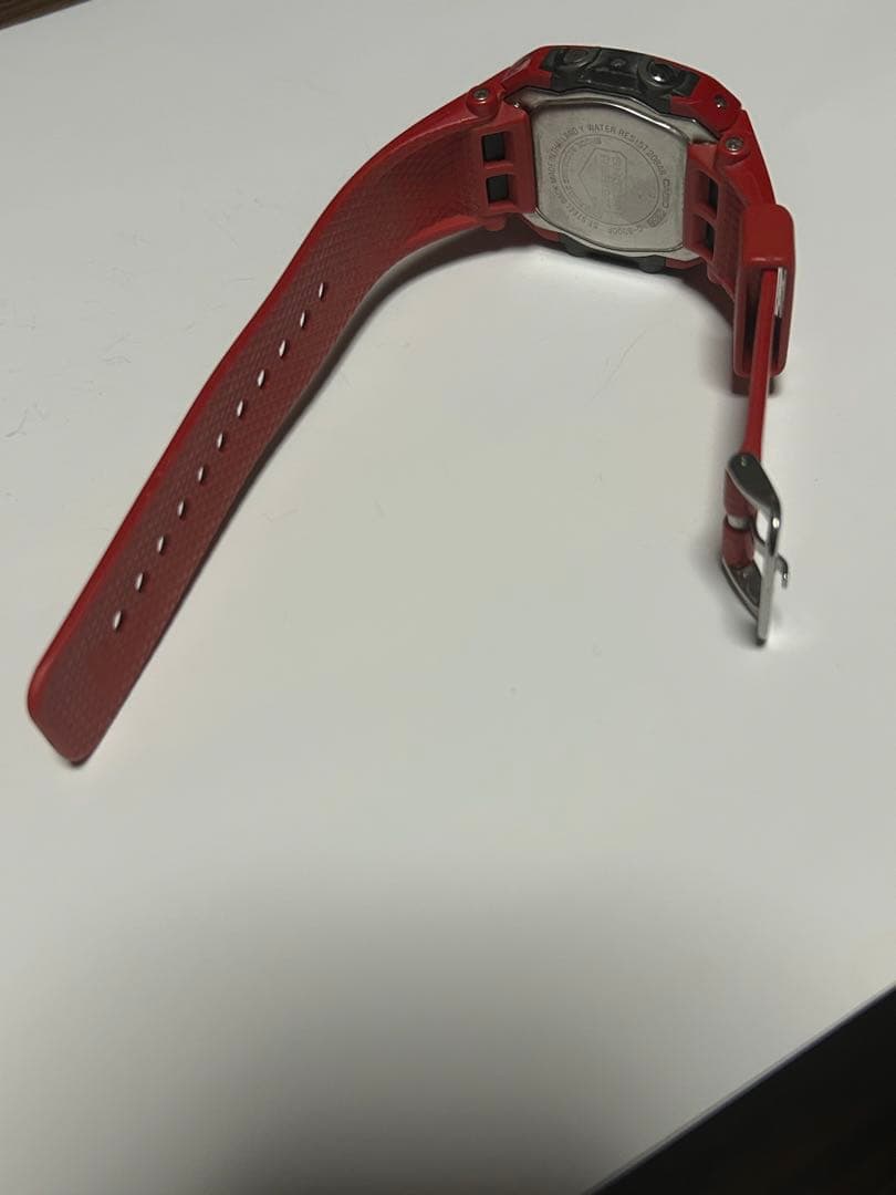 CASIO G-SHOCK デジタル腕時計 レッド　動作未確認