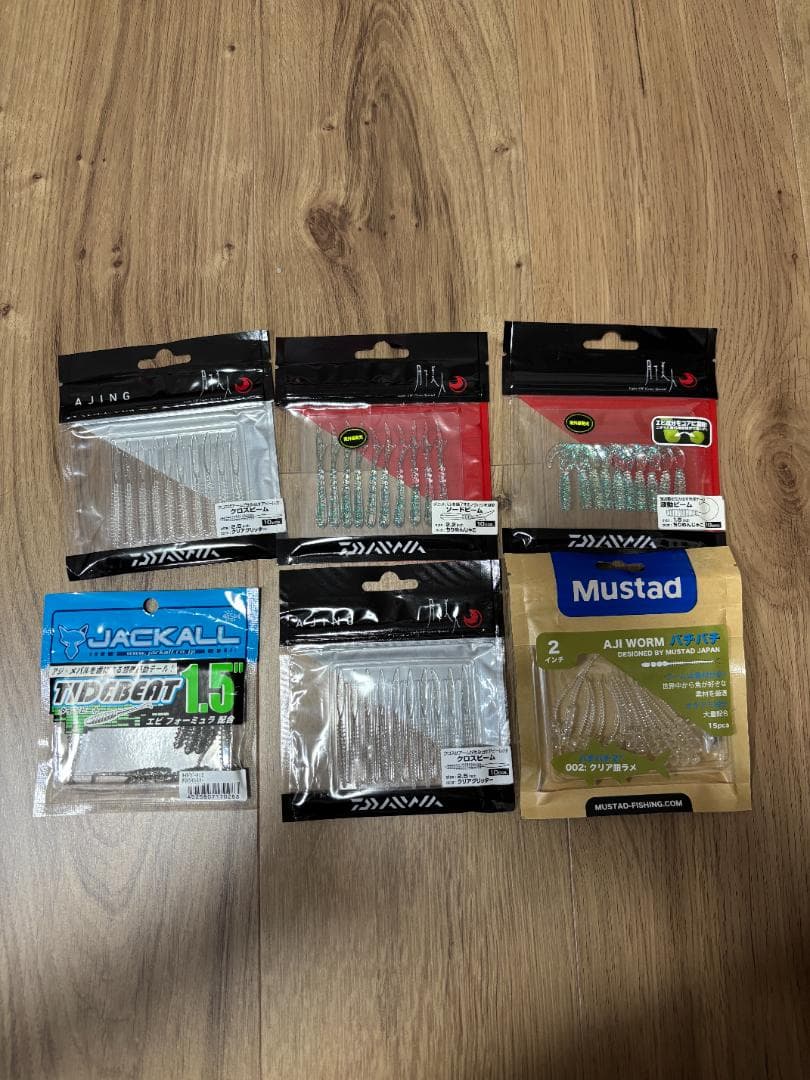 【新品・未開封】アジング　メバリング　ワームセット　大量　引退