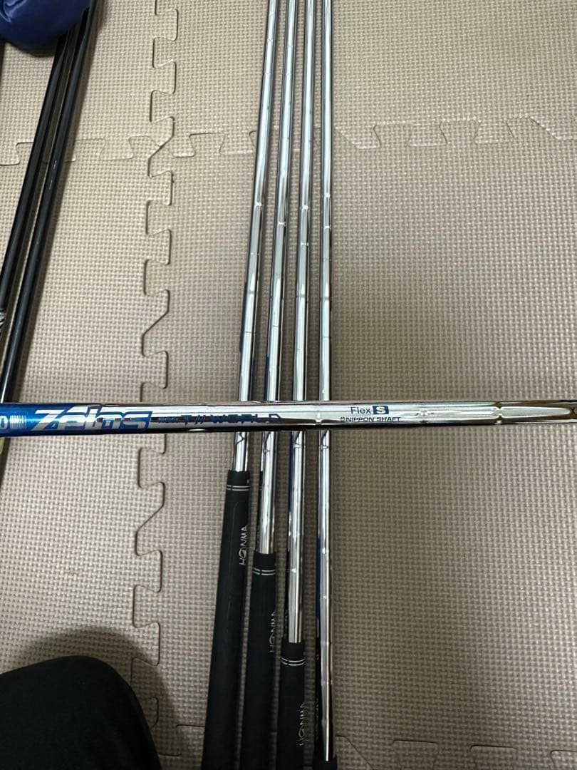 HONMA TW WORLD GS アイアンセット(初心者おすすめ)+3w,5w