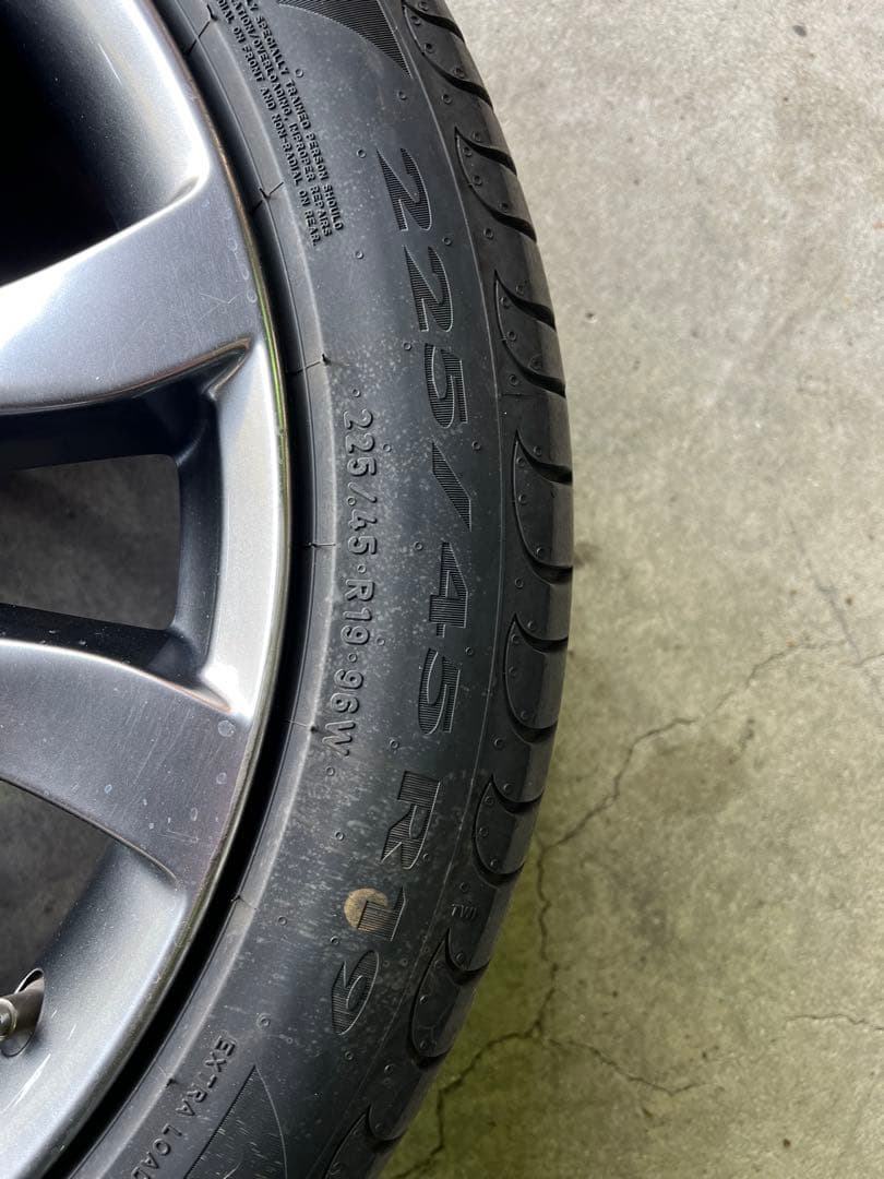 アテンザワゴン 純正 19インチ タイヤホイールセット