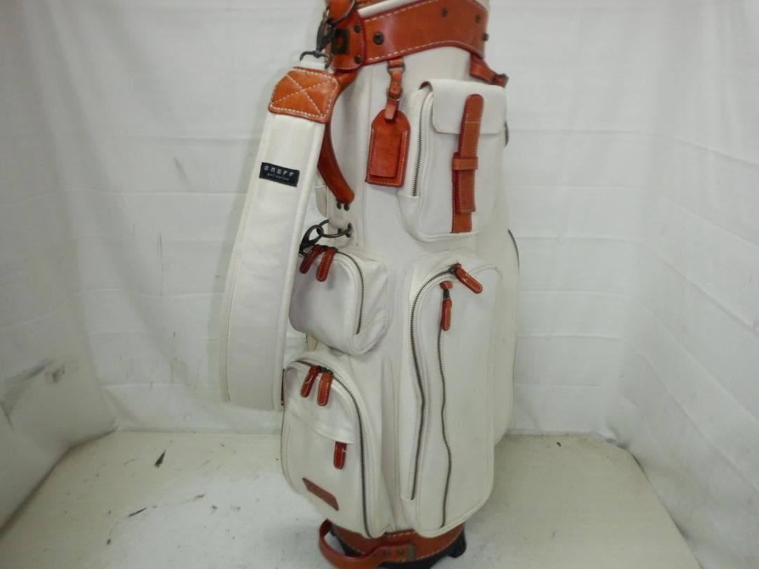 ONOFF★オノフ★グローブライド★8.5型★美品★カート(WH×BR)