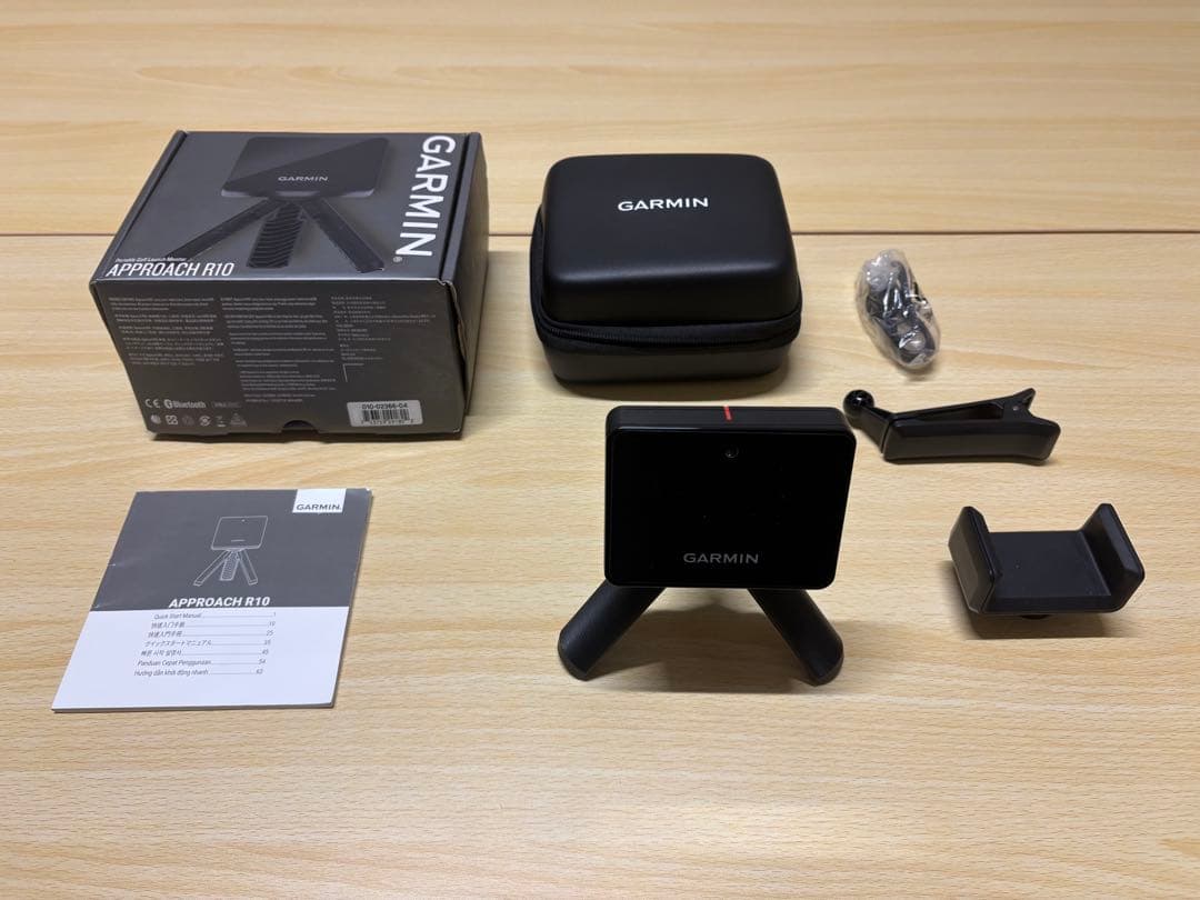 美品　GARMIN Approach R10 ゴルフ用スイング解析　弾道測定器