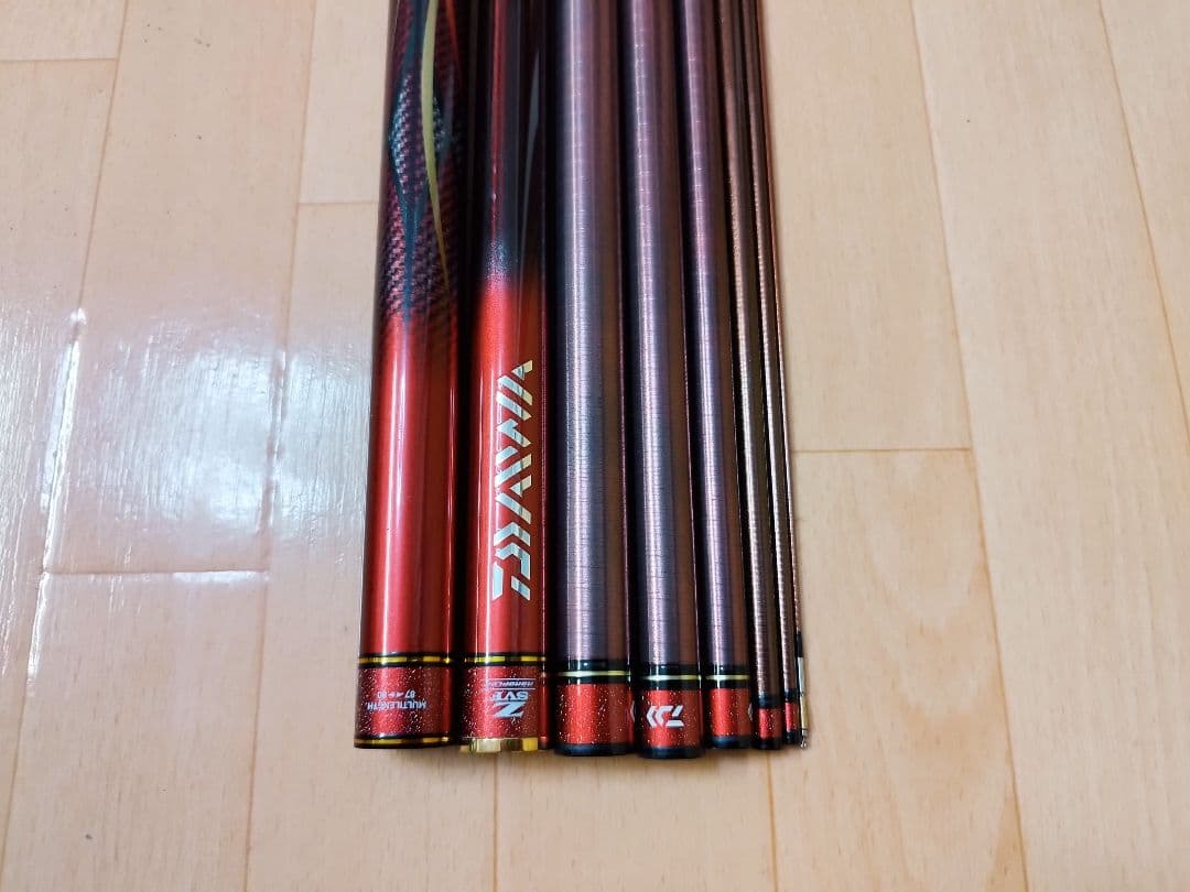 美品 ダイワ 鮎竿 銀影競技 SL 87M・Y 替え穂　名竿