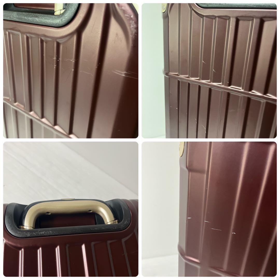 アジアラゲージ departure キャリーケース 80L レッド