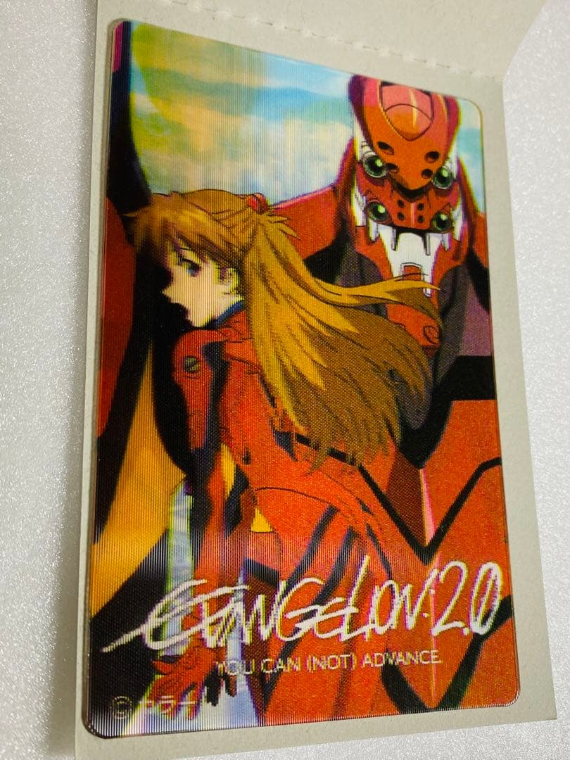 エヴァンゲリオン 3Dカード 5種コンプリートセット 新品 未使用 美品 希少