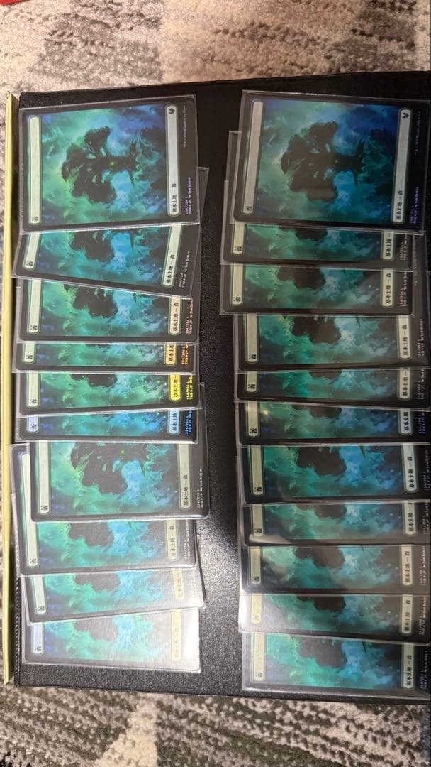 【Foil】基本土地セット MTG テーロス還魂記 基本土地100枚