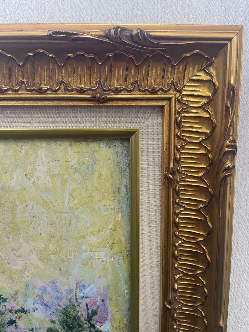 クロード・モネ 花瓶の花 絵画 認定書付き