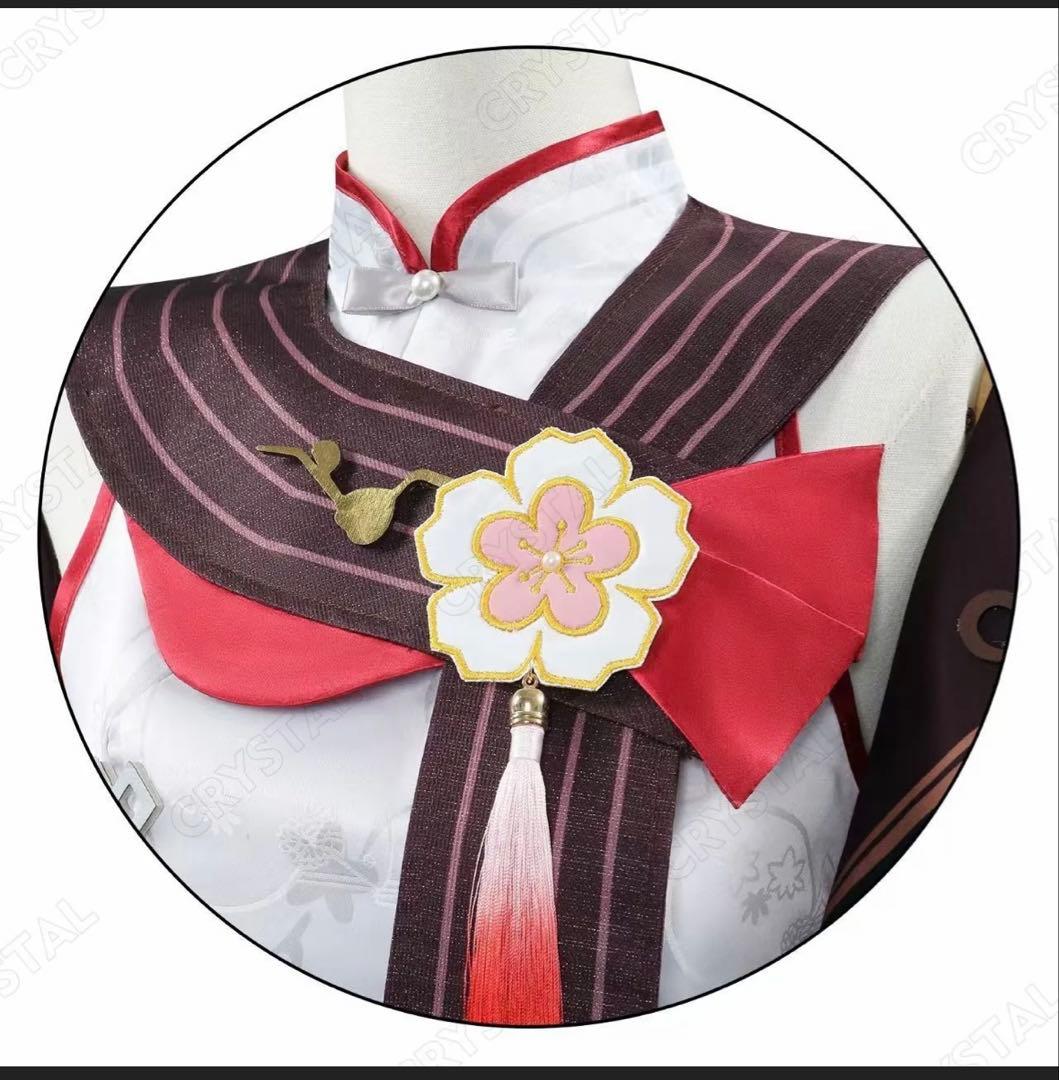 原神 胡桃 残雪に咲く紅 海灯祭 コスプレ 衣装
