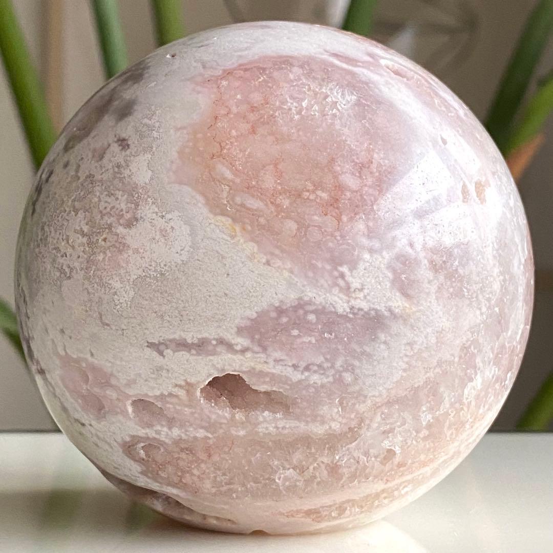 ★★★最終特価【 ピンクアメジスト BIG フェイス スフィア 約87ミリ 】