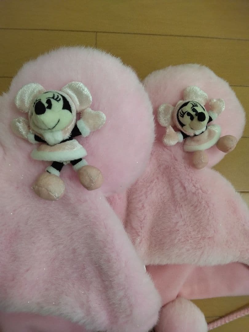 東京ディズニーリゾート ミニーマウス帽子 廃盤　レア　ピンク