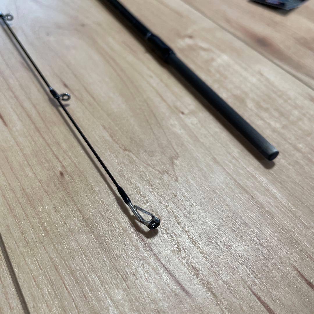 美品エギングロッド　ブラックライオン　ラーテル87