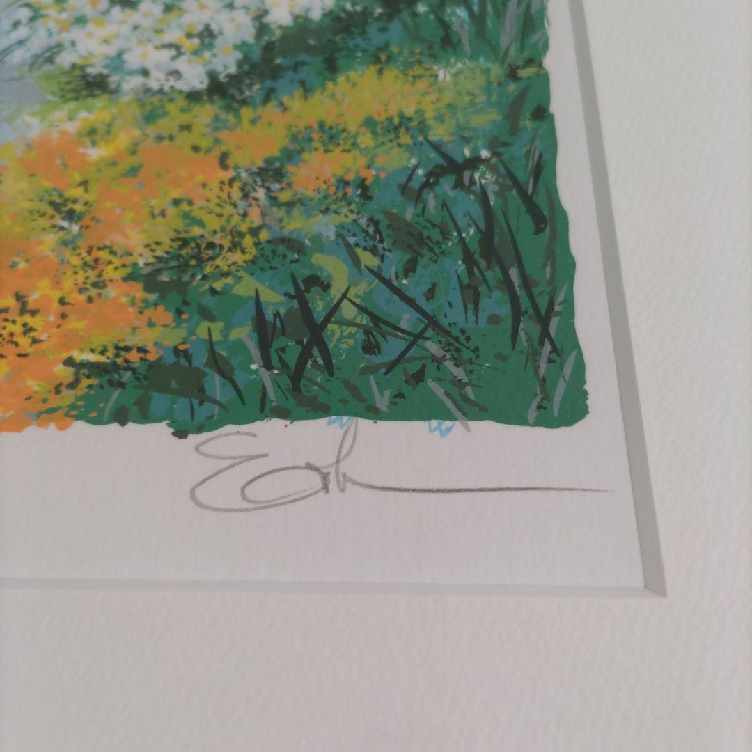 イーダ ヴァリッキオ 額装 限定版画 シルクスクリーン☆直筆サイン・エディション