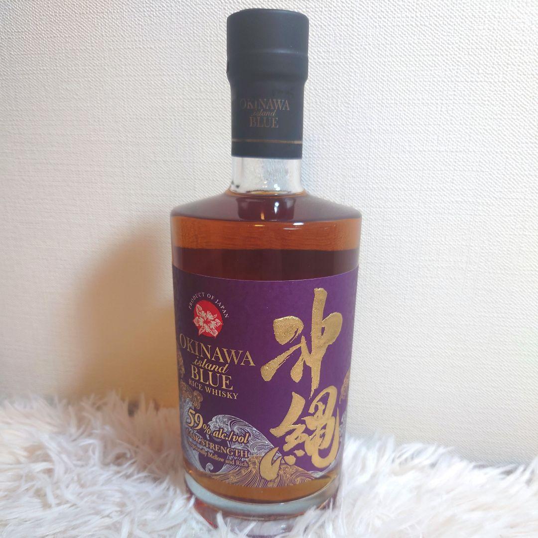 OKINAWA  Blue Rice Whisky 59%他2本付き