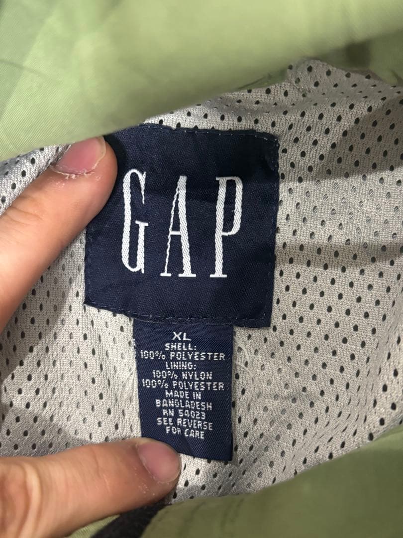 90's OLD GAP アノラックパーカー　XLサイズ　オールドギャップ