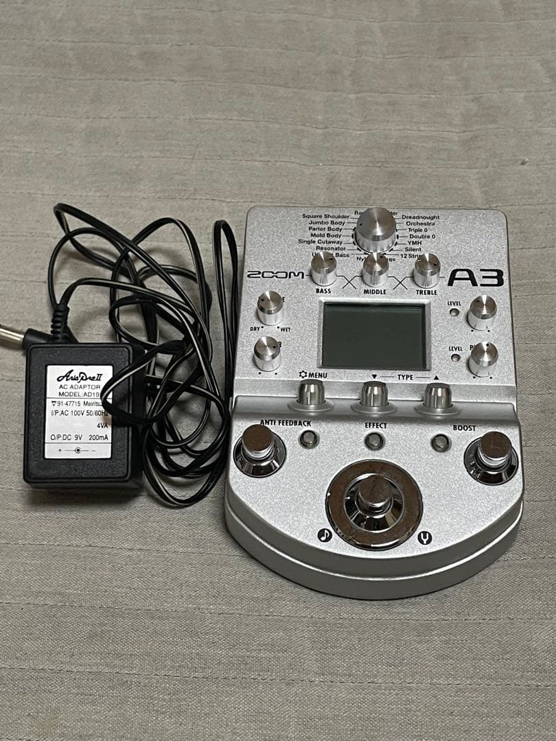 ZOOM A3 エフェクター　美品