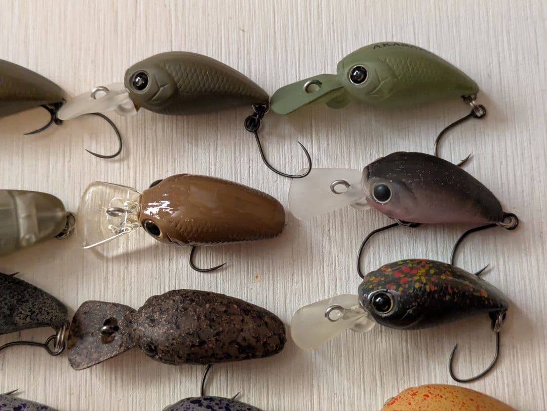 ラッキークラフト　マイクロクラピーDR 16個セット　LuckyCraft