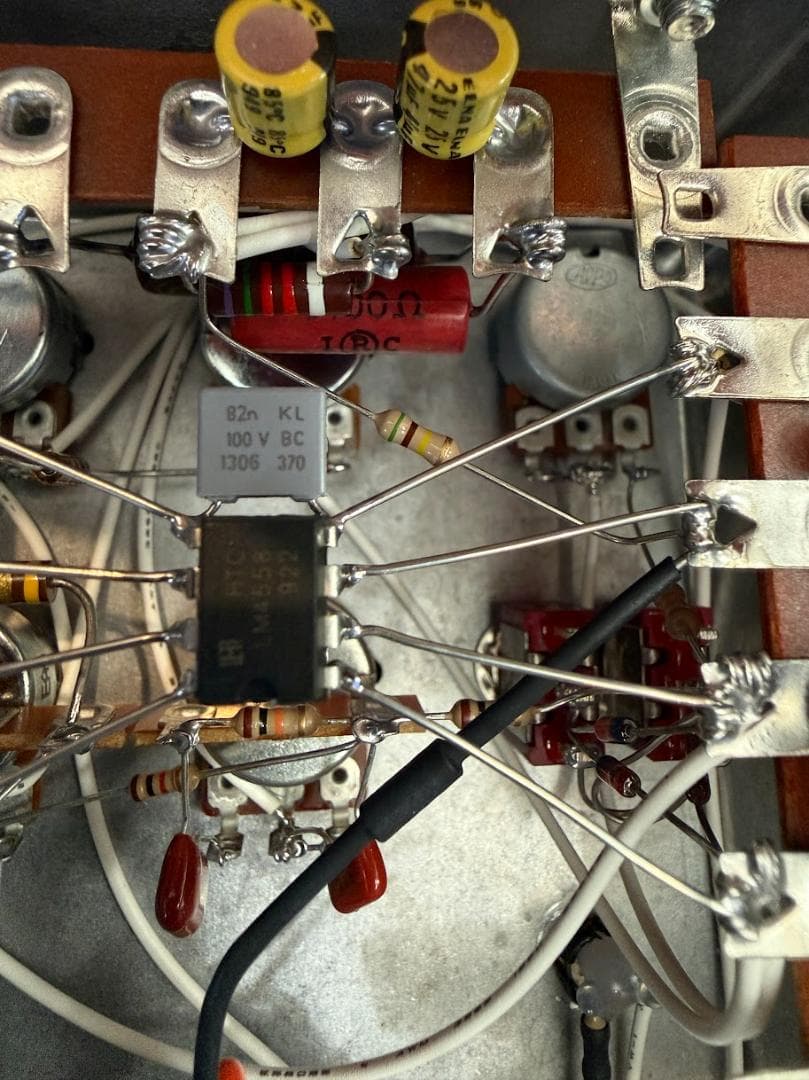 TSV808タイプ　ハンドメイド　hand wired　スイッチクラフト　ラグ板