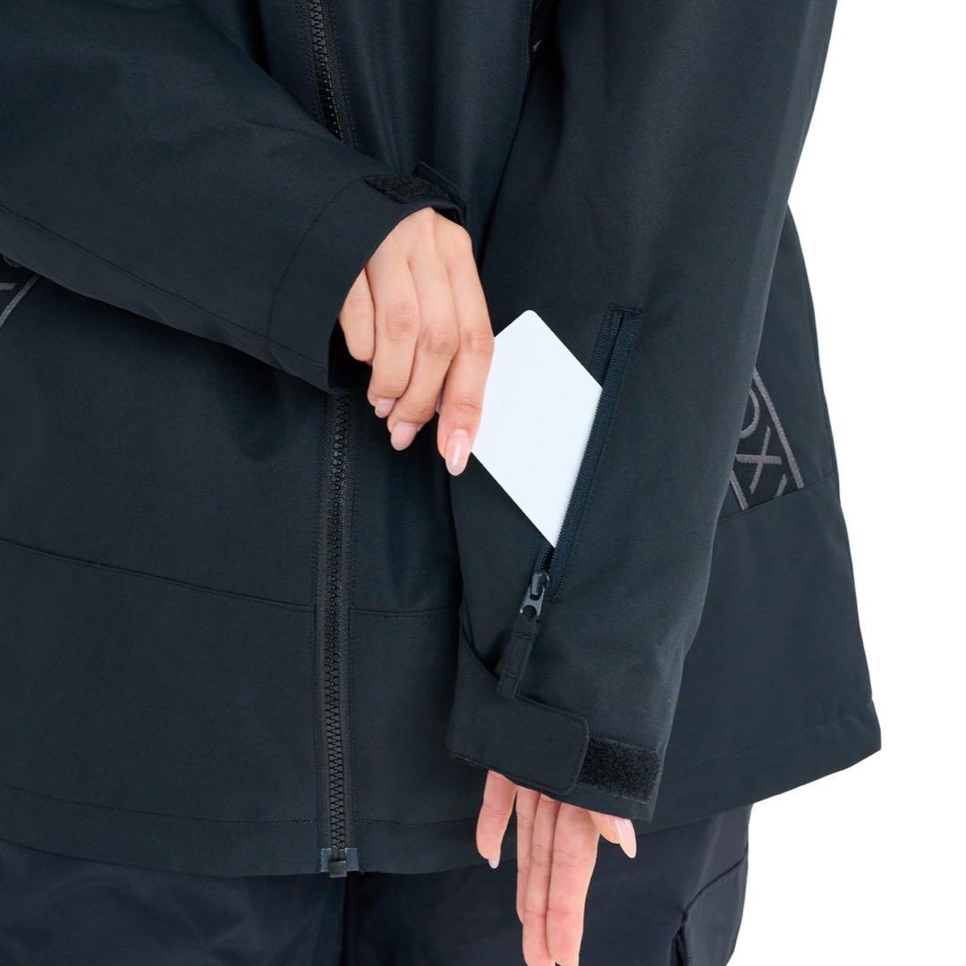ROXY ブラック スノーボードジャケット
