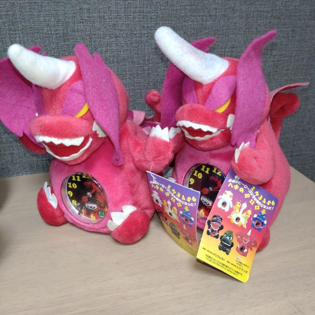 ゴジラクロック　希少　まとめ売り　4種　７体セット