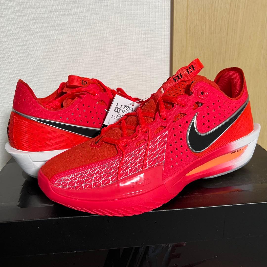 シューズ(男性用) NIKE ZOOM GT CUT 3 EP Siren Red 26.5cm