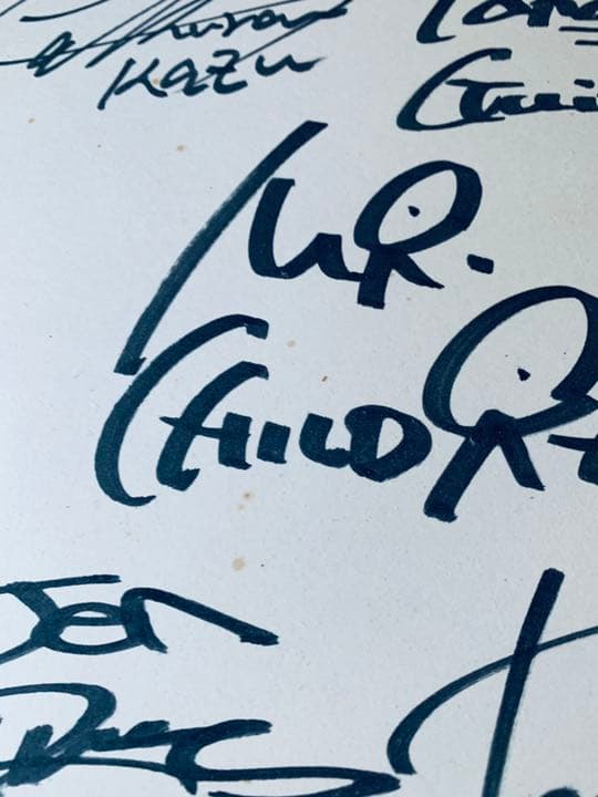 Mr.Children サイン色紙