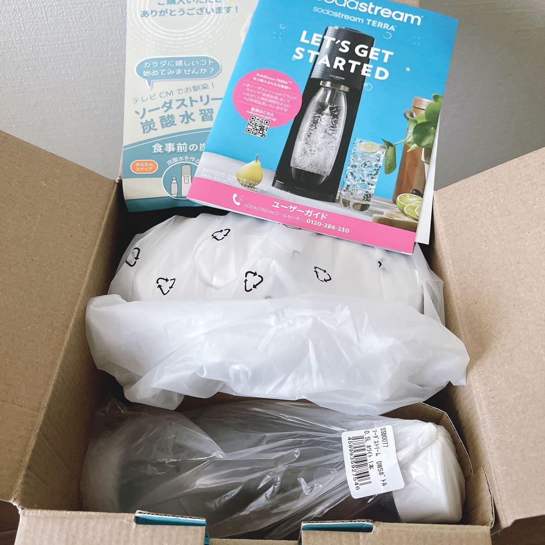 お値下げ【未使用・未開封】sodastream TERRA 炭酸水メーカー