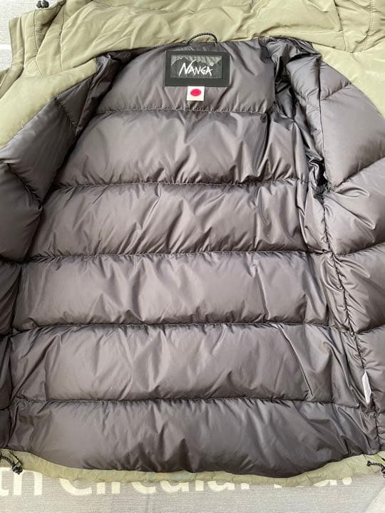 【美品】NANGA☆別注フード付きダウンジャケット