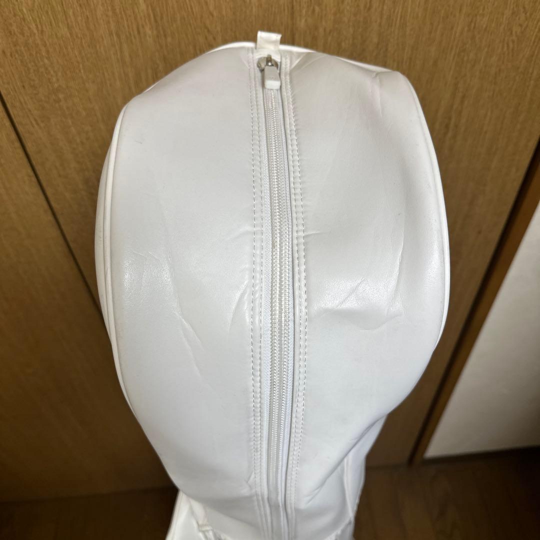 PEARLY GATES ゴルフバッグ ホワイト＋アイアンカバー付