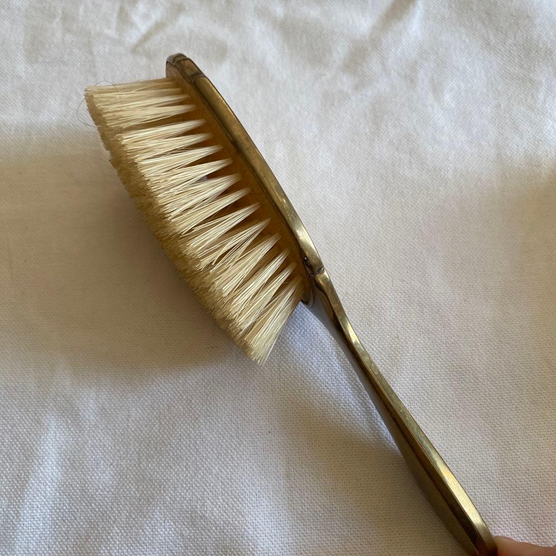 フランスアンティーク　手鏡、ブラシセット