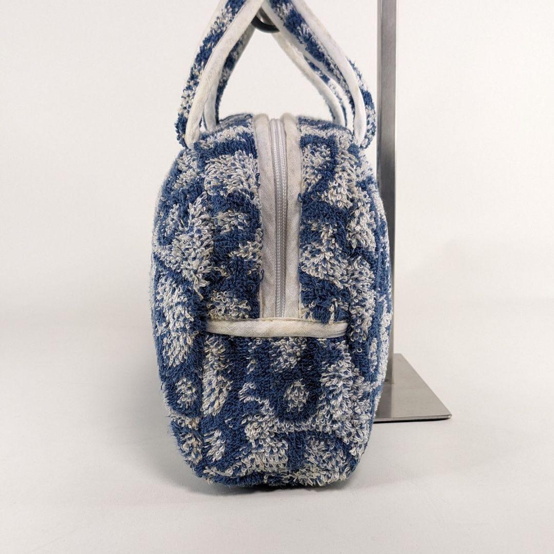 Dior クリスチャンディオール トロッター ハンドバッグ ミニバッグ パイル地