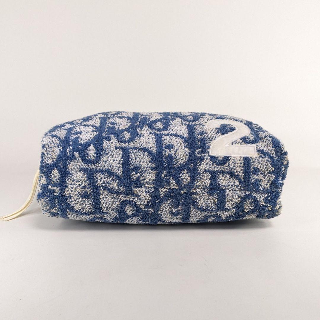 Dior クリスチャンディオール トロッター ハンドバッグ ミニバッグ パイル地