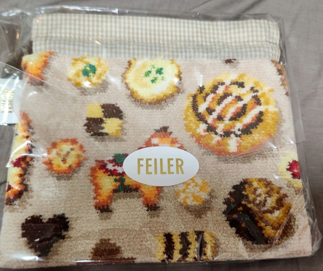 【フェイラー】フィーカタイムハンカチ&巾着