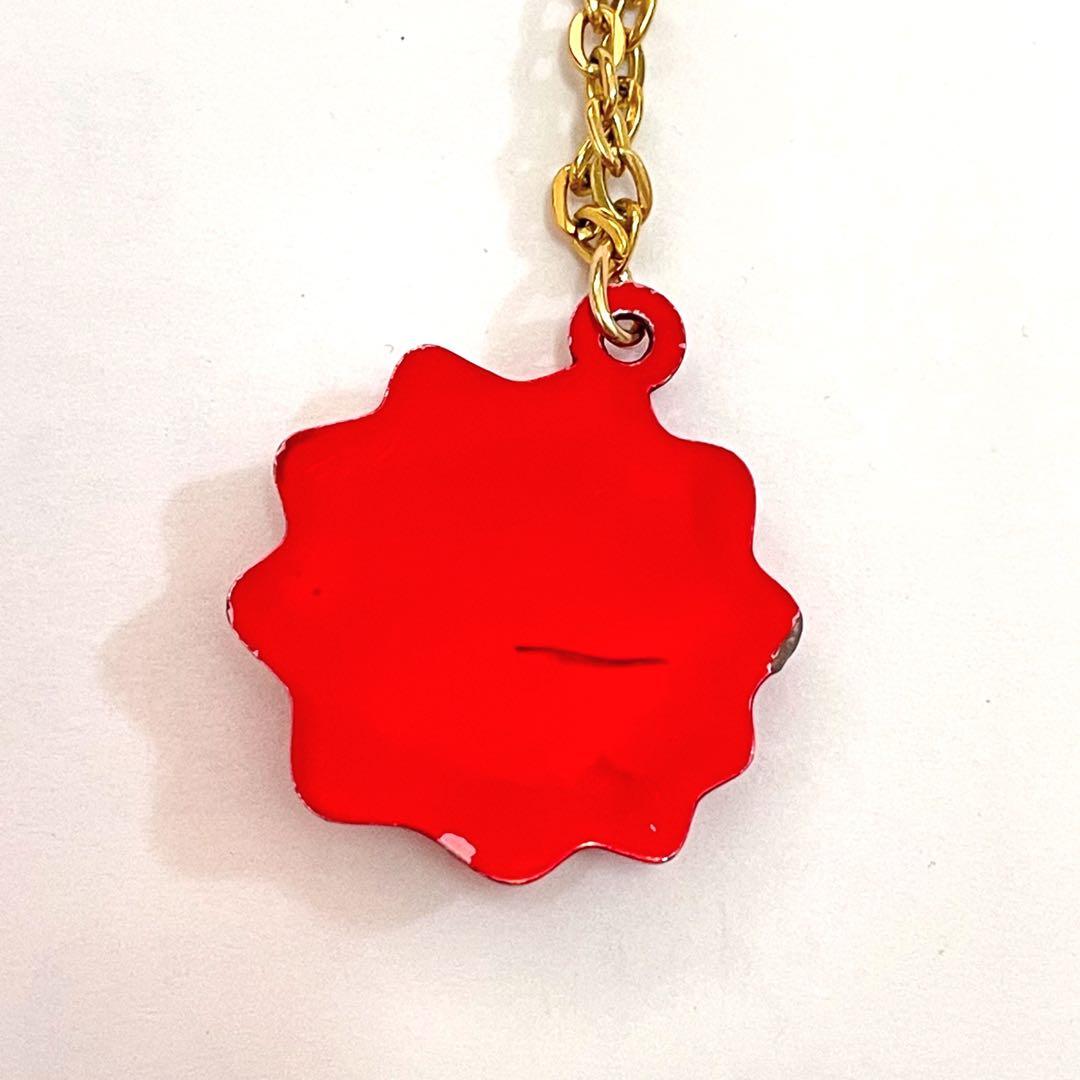 セボンスター 赤メッキ 星 薄ピンク石 昔