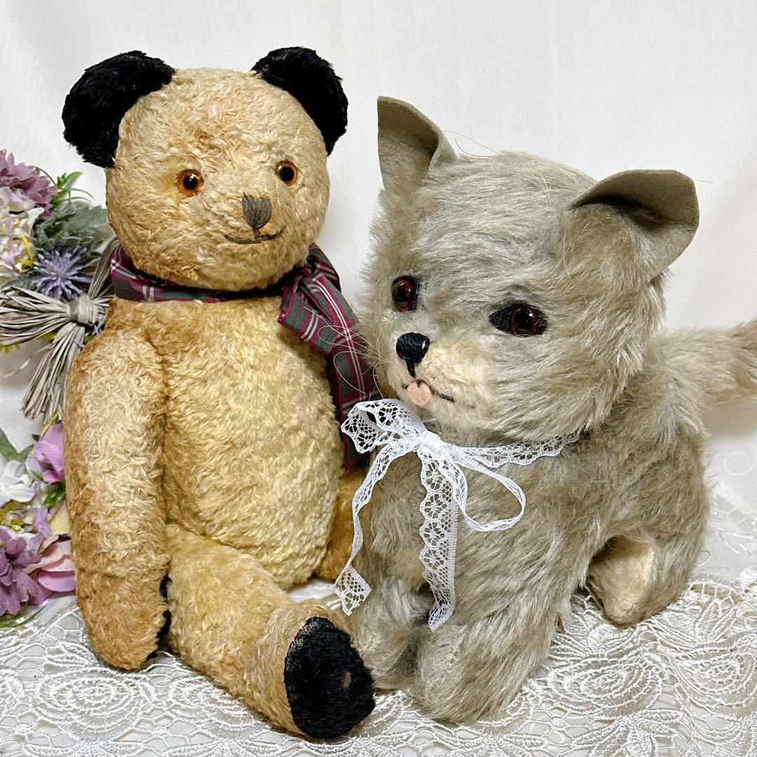 MAICAT 様　❤️チルターン❤️1940年代　猫のぬいぐるみ　CHILTERN