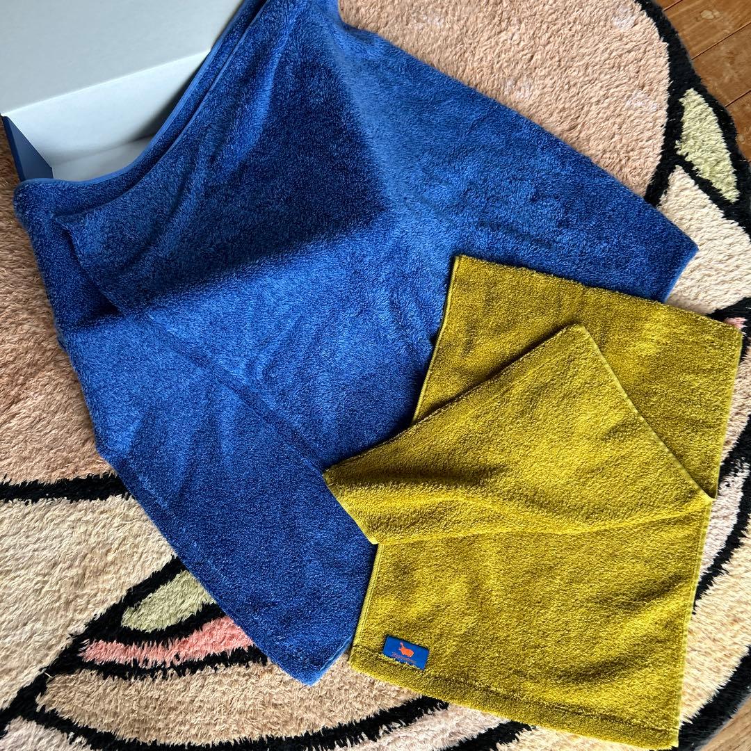 未使用Hippopotamusヒポポタマスミニバスタオルフェイスタオル2枚セット