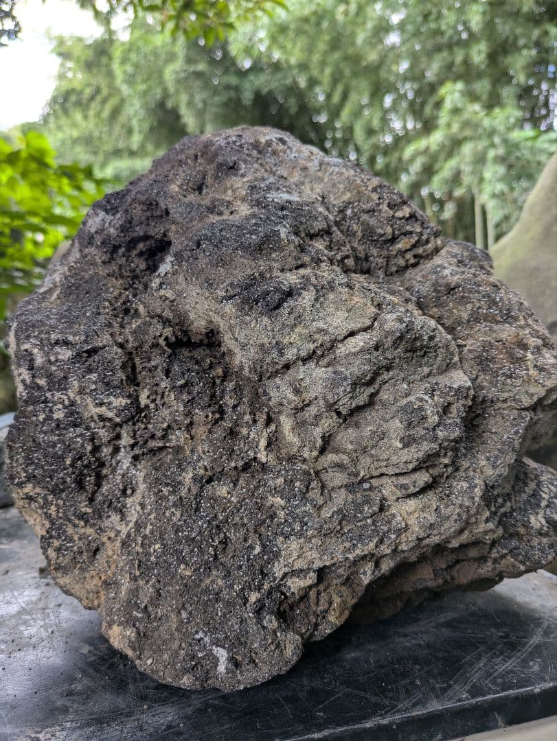 熔岩石仏、不動明王、熔岩不動明王、倉田辰彦作