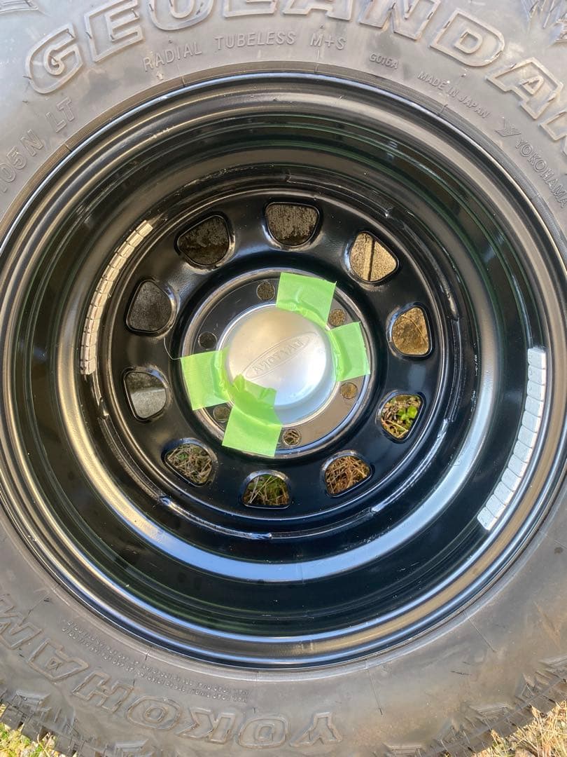 ハイエースDAYTONA15インチYokohamaGeolandar X-AT