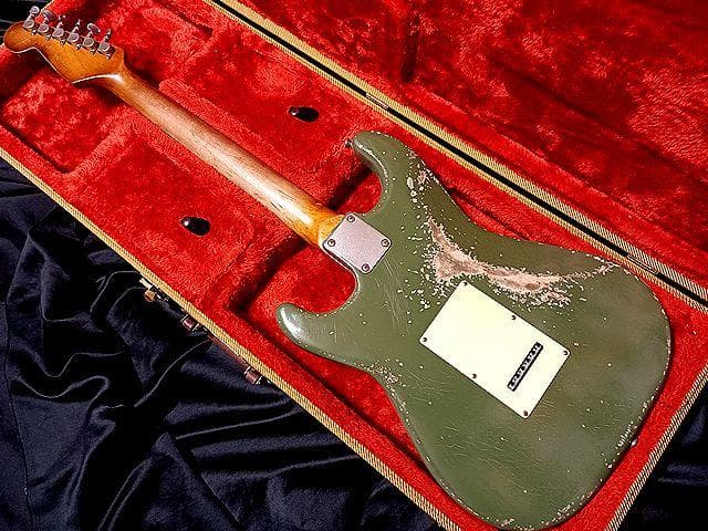 ギター CustomElectrolic Relic OliveGreen Strato
