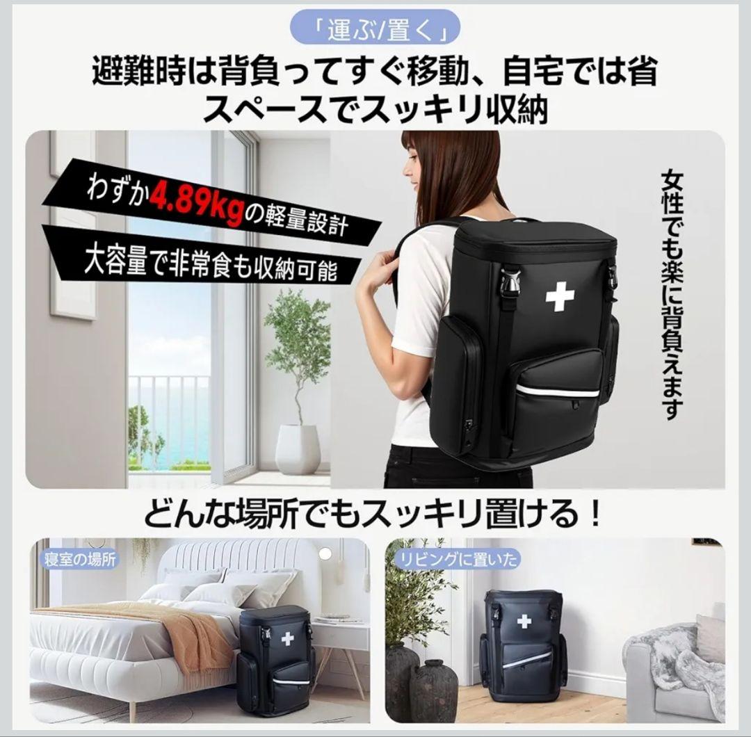 防災グッズ 防災セット 避難リュック 地震対策 大容量