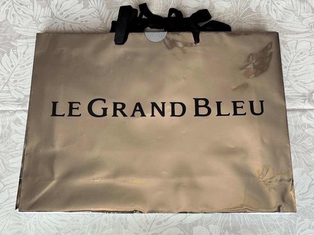 レア LE GRAND BLEU ショップ袋 大5枚 ルグランブルー LGB