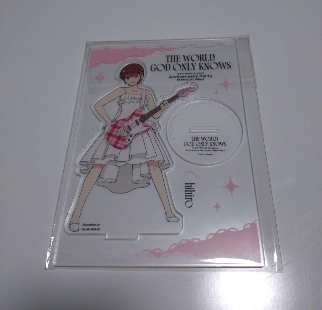 神のみぞ知るセカイ 15周年記念アクリルスタンド 缶バッジセット