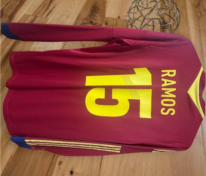 2013 スペイン 代表 長袖 ユニフォーム ラモス