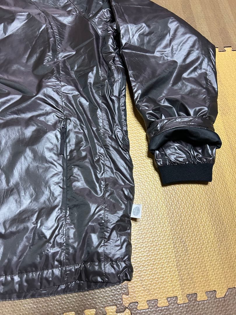 【新品】alk phenix ロングスリーブパーカ 中綿ジャケット ブラック　M