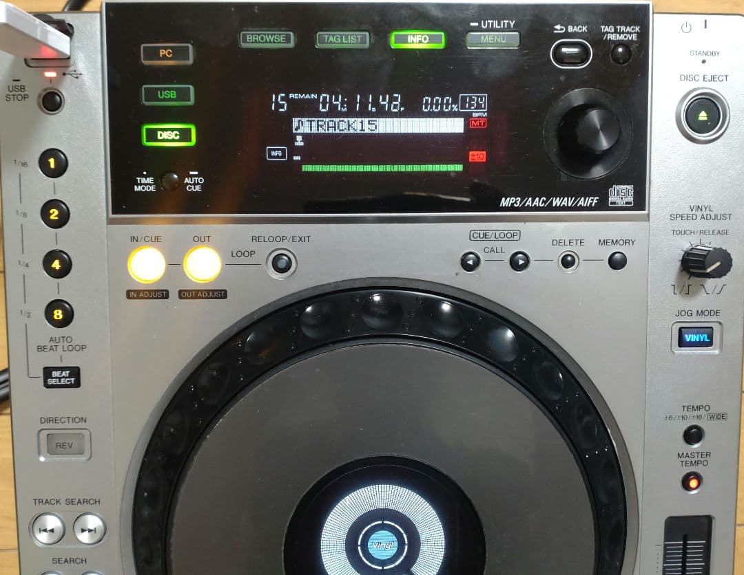 Pioneer CDJ-850　動作確認済み　送料込み　CDJプレヤー
