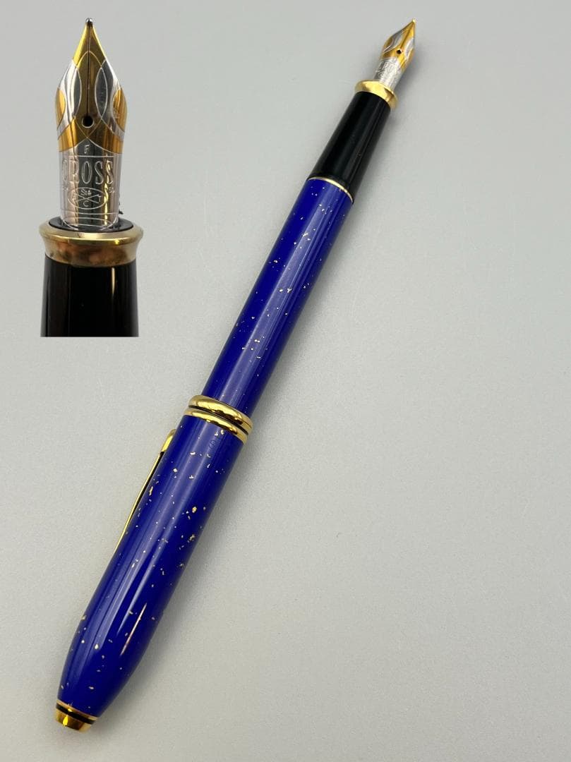 president 　CROSS クロス タウンラピスラズリ ペン先18K