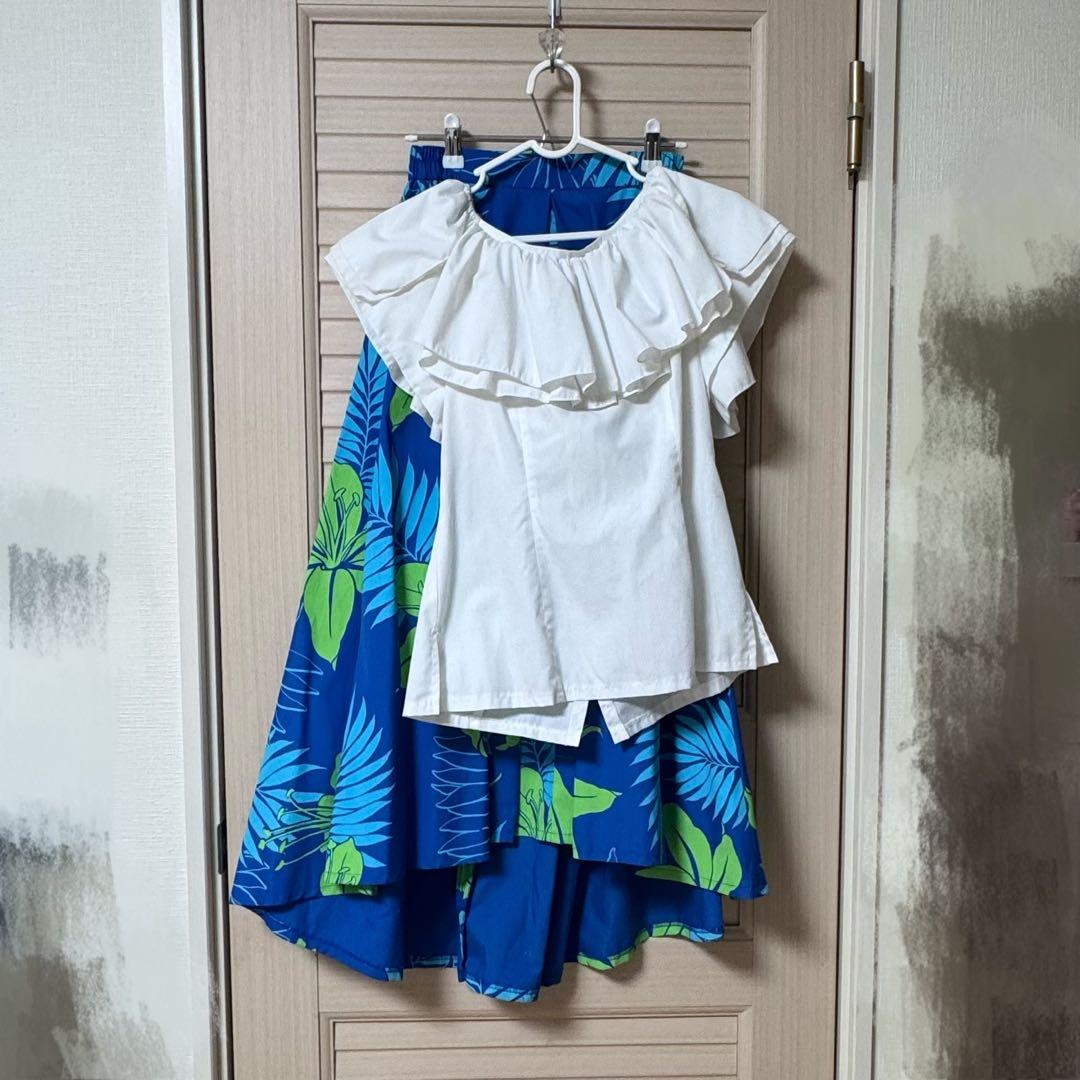 フラダンス 衣装 上下セット