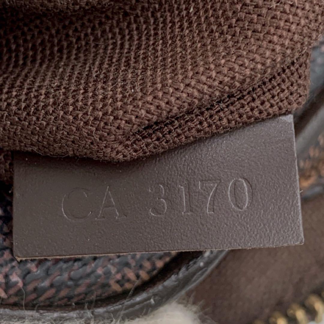 【美品】LOUISVUITTON ルイヴィトン　ダミエ　バムバッグ　ブルックリン