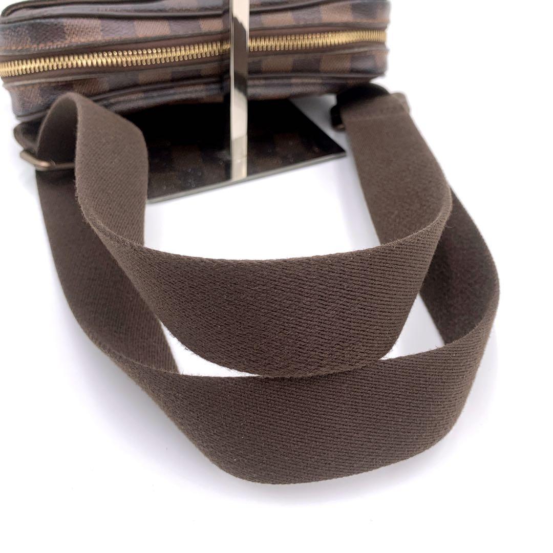 【美品】LOUISVUITTON ルイヴィトン　ダミエ　バムバッグ　ブルックリン