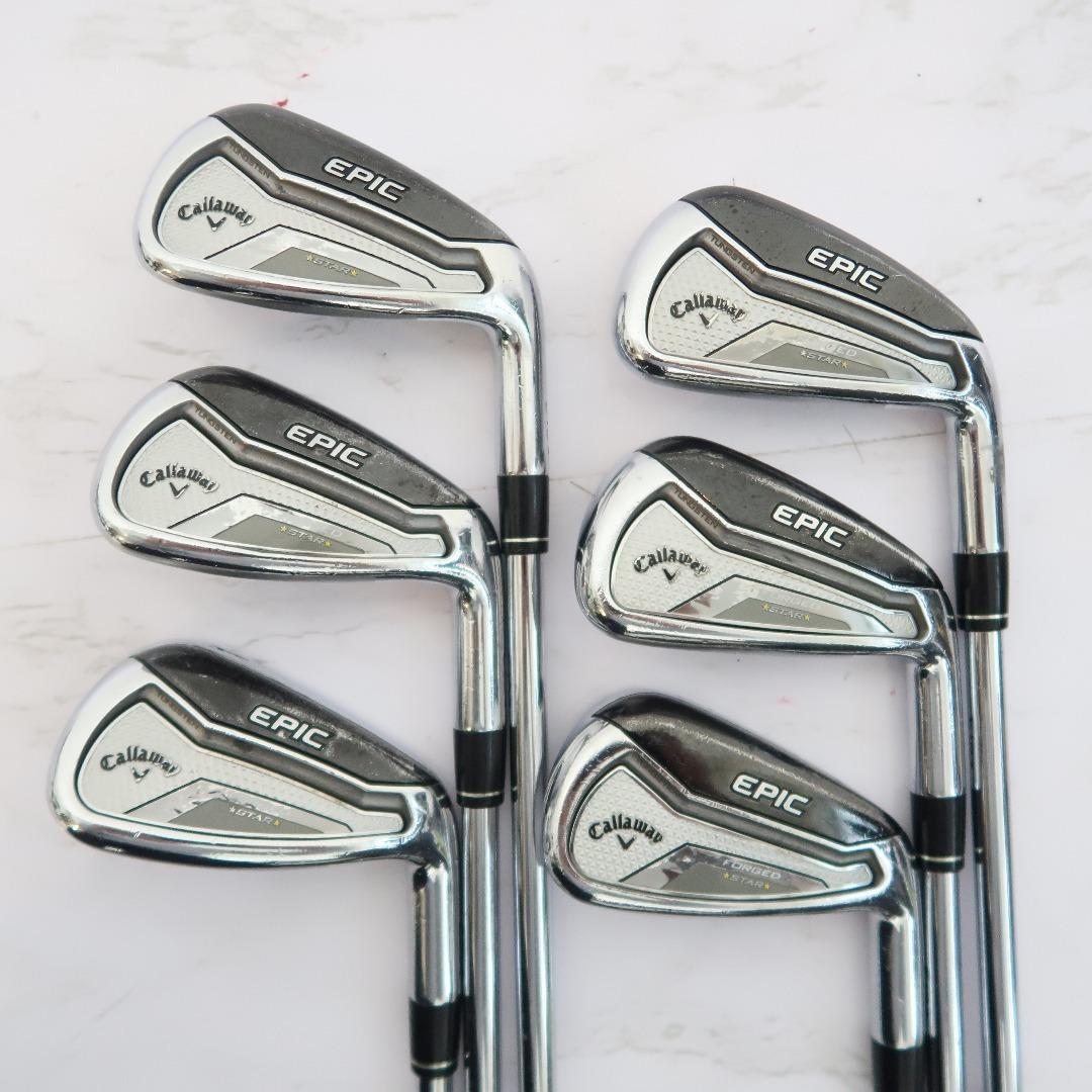 キャロウェイ EPIC FORGED STAR アイアン 6本（6～P,A）S