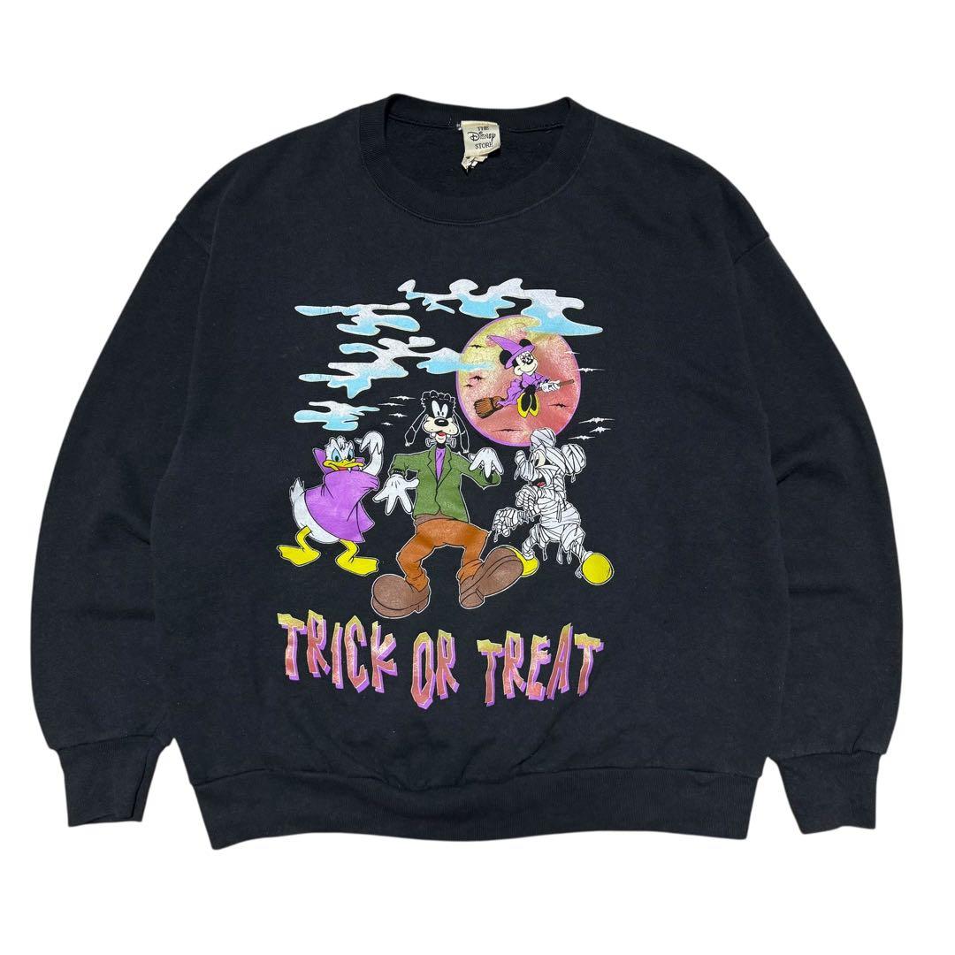 90's Disney Halloween トリックオアトリート スウェット